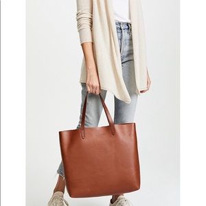 NEW! Madewell all leather tote